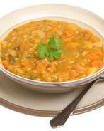 Овощной суп с орегано