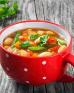 Овощной суп с пастой