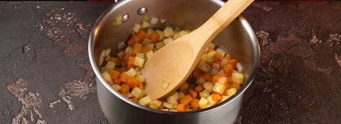 овощной суп с томатом. Шаг 3