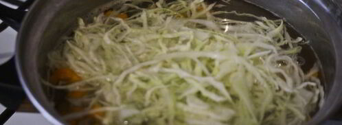 овощной суп с зеленым горошком. Шаг 7