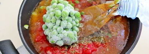 овощной томатный суп. Шаг 11