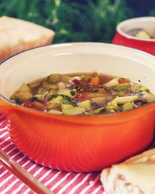 Суп Минестроне с брокколи