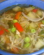 Суп овощной вегетарианский