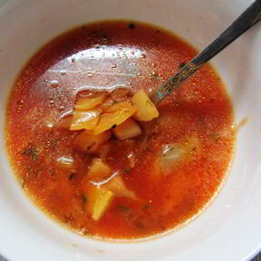 Суп из свинины