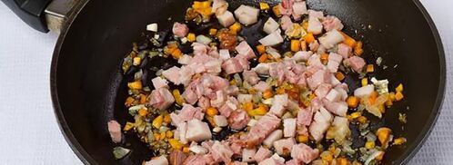 польский суп журек в хлебе. Шаг 6