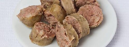 польский суп журек в хлебе. Шаг 7