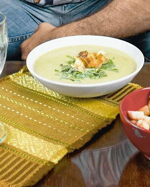 Протертый суп из капусты