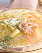 Рассольник ленинградский с перловой крупой