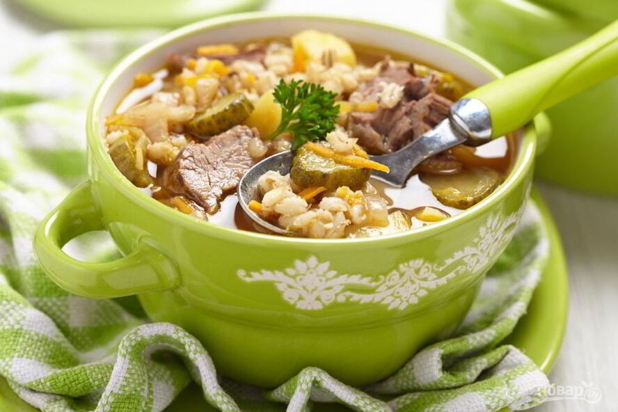 Рецепт рассольника московского