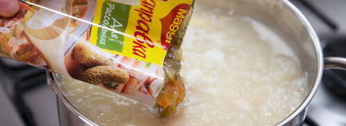 рассольник на курином бульоне с булгуром. Шаг 6