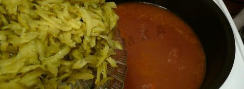 рассольник с фасолью. Шаг 10