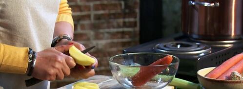 рассольник с фрикадельками из индейки. Шаг 5