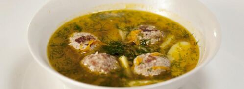 рассольник с фрикадельками из индейки. Шаг 6