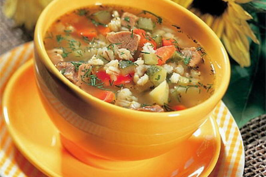 Рецепт рассольника с говядиной в мультиварке