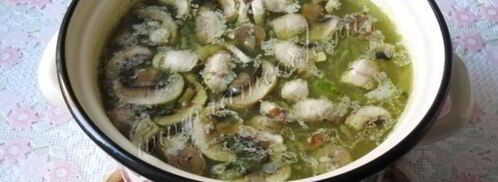 рассольник с грибами. Шаг 8