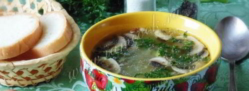 рассольник с грибами. Шаг 9