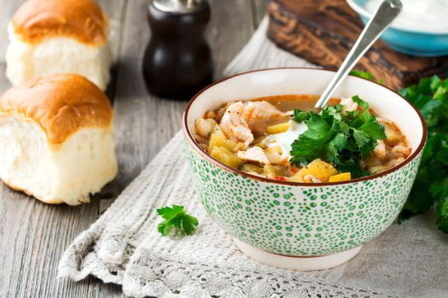 Рецепт рассольника с курицей в мультиварке