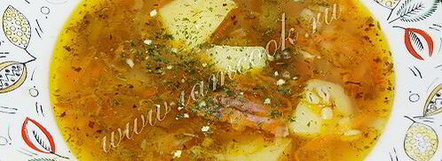 рассольник с перловкой и говядиной. Шаг 9