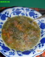 Рассольник с перловкой и почками в мультиварке