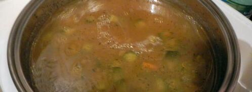 рассольник с перловкой и почками в мультиварке. Шаг 9