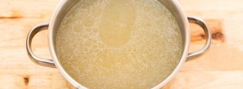 рассольник с перловкой и солеными огурцами на баранине. Шаг 10