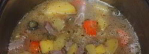 рассольник с перловкой в мультиварке. Шаг 4