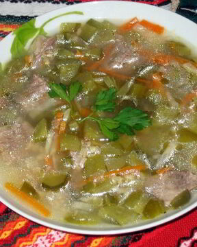 Рассольник с сельдереем