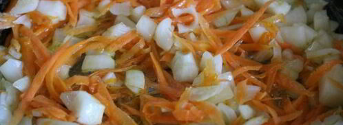 рассольник с сушеными грибами. Шаг 5