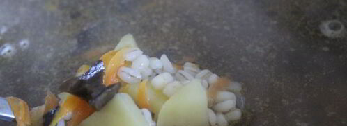 рассольник с сушеными грибами. Шаг 7