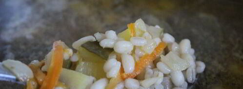 рассольник с сушеными грибами. Шаг 8