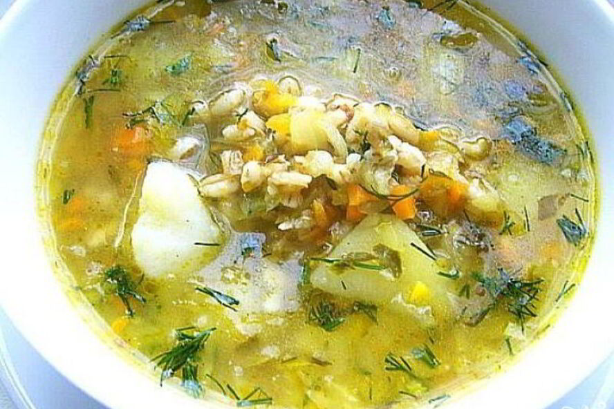 Рецепт вкусного рассольника с перловкой