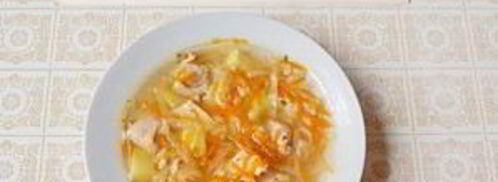 диетические щи с сельдереем и свежей капустой. Шаг 5