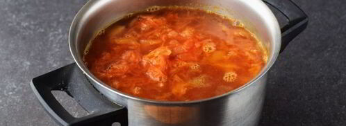 постные щи из квашеной капусты. Шаг 9