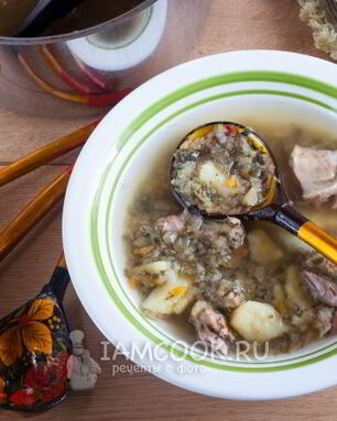 Щи из серой капусты