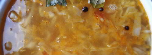 щи из свежей и квашенной капусты. Шаг 6