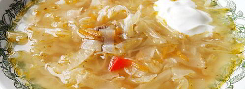 щи из свежей и квашенной капусты. Шаг 8