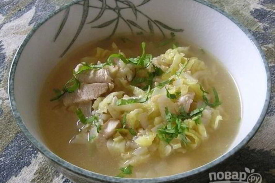 Рецепт щей из свежей капусты с курицей