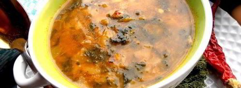 щи крапивные по-русски. Шаг 12