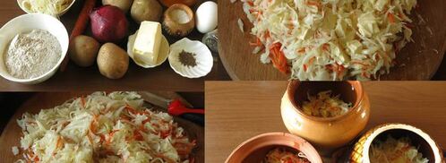 щи на утином бульоне в горшочке. Шаг 2