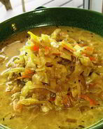 Щи постные с грибами