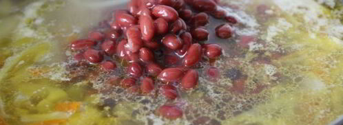 щи с фасолью на курином бульоне. Шаг 6