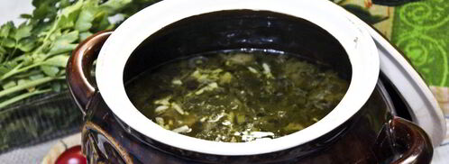 щи с курицей и грибами. Шаг 14