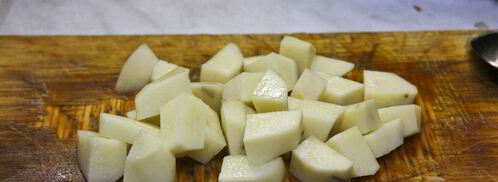 щи с курицей и грибами. Шаг 8