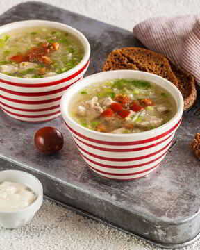 Щи со свининой