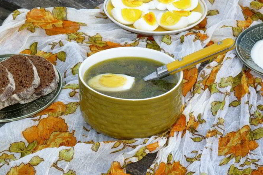 Рецепт словацкого супа зеленуца