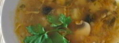 грибная солянка с капустой. Шаг 9