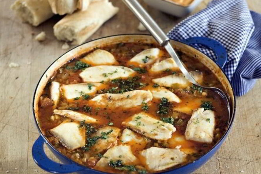 Рецепт классической рыбной солянки