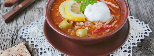 классическая солянка. Шаг 7