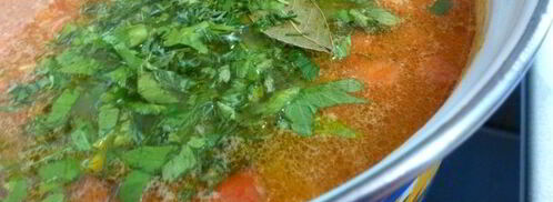 сборная рыбная солянка. Шаг 10