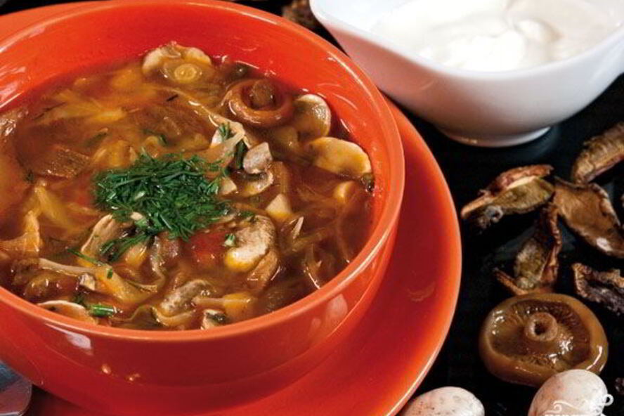 Рецепт солянки из кислой капусты